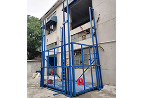 液压升降货梯升降速度慢的原因分析(图1)